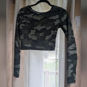 lululemon athletica Camouflage Crop Top